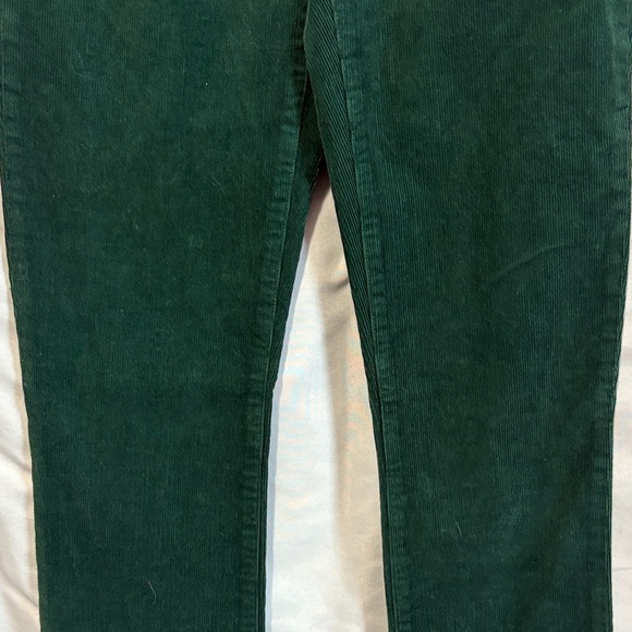 J. Crew Dark Green Skinny  Corduroy Jeans - Picture 3 of 9
